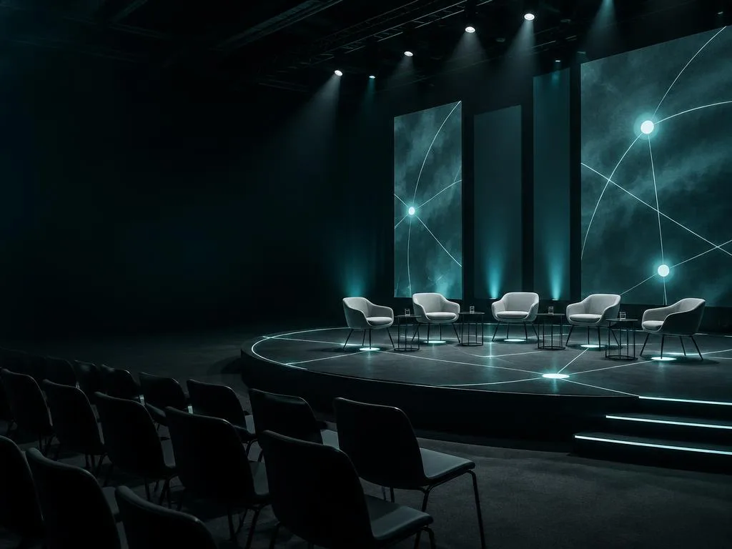Auditorio preparado para un encuentro de motivación y compromiso