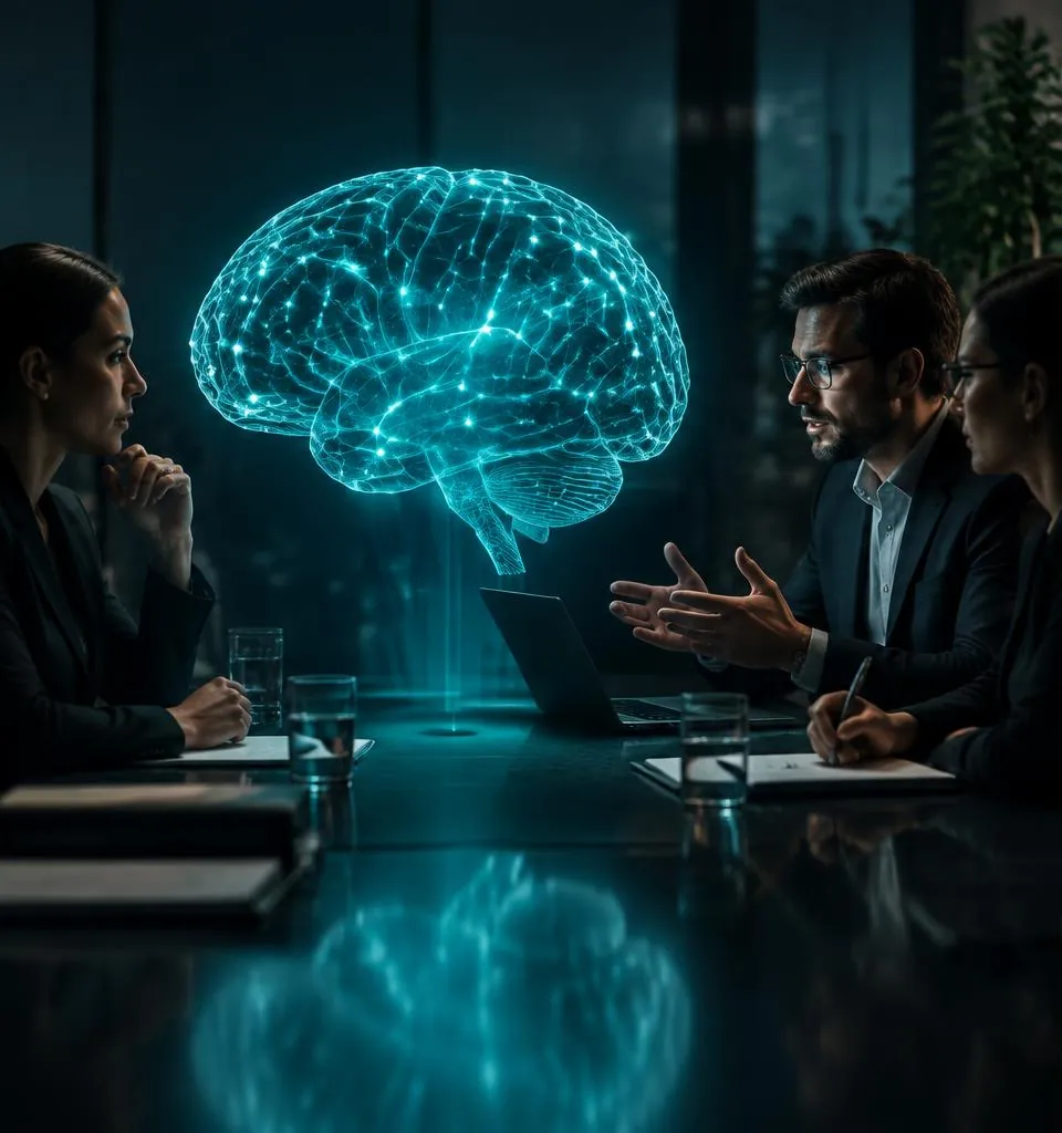 Equipo estudiando la relación entre cerebro y decisiones de compra