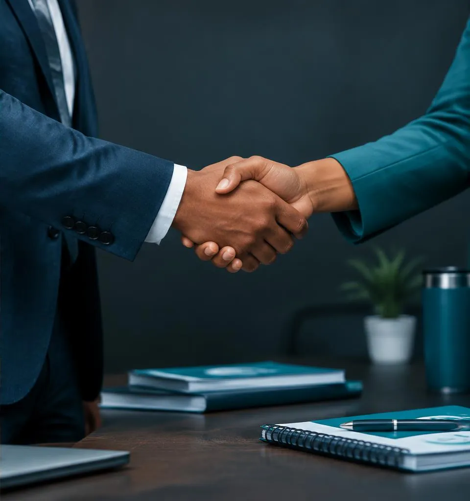 Acuerdo entre participantes de un entrenamiento comercial